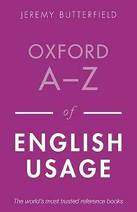 Oxford A-Z English Usage 2ed
