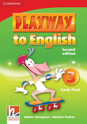Playway to English 2nd Edition 3 Cards Pack