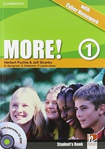 More! 1 SB with interactive CD-ROM with Cyber Homework