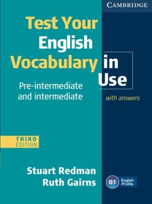Test  Your English Vocabulary in Use 3rd Edition Pre-intermediate Book with answers