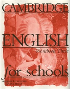 Cambridge English For Schools 3 WB