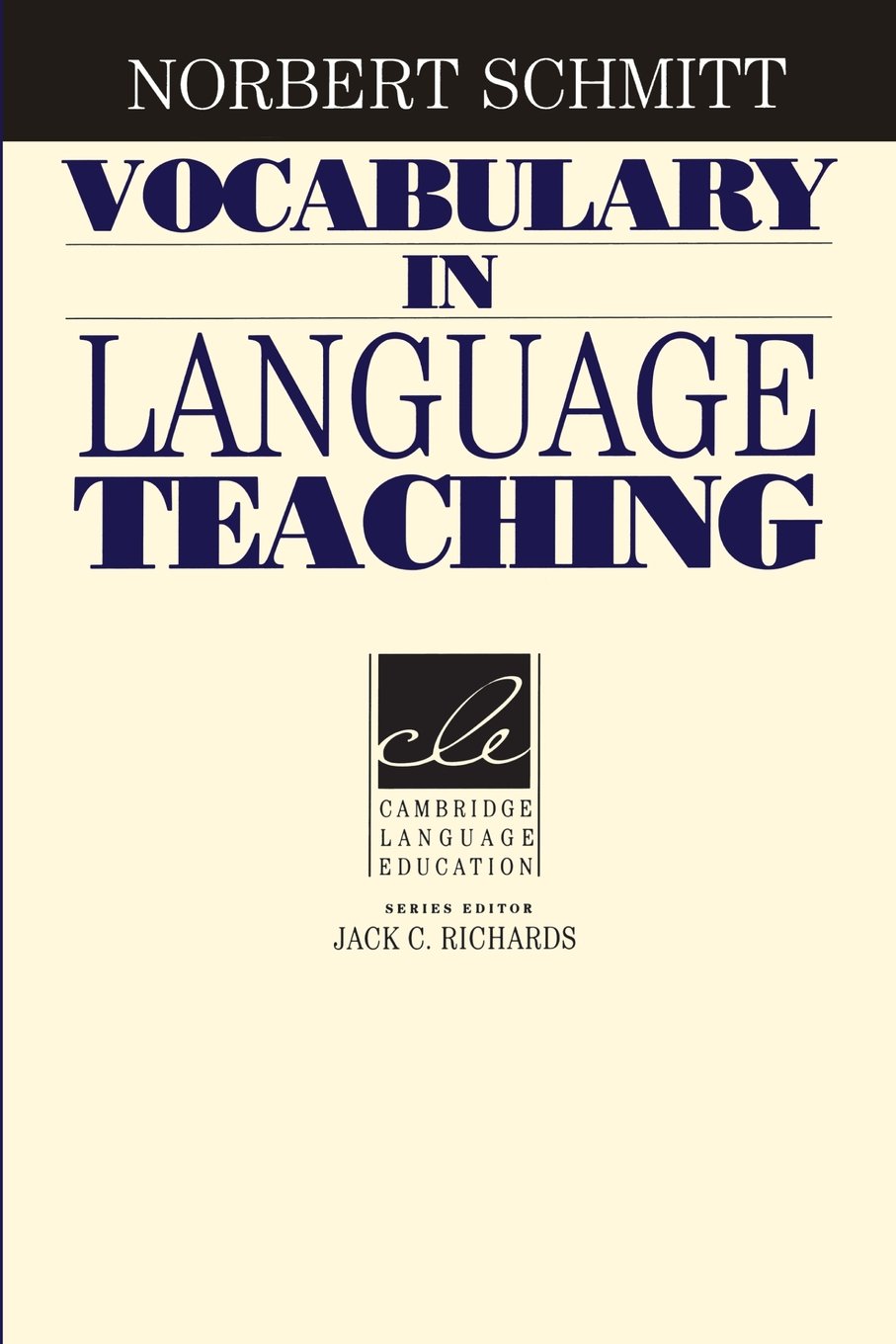 Vocabulary in Language Teaching
