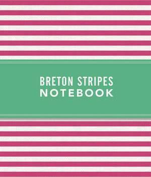 Notebook Breton Stripes Hot Pink