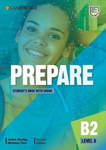 Prepare! Updated 2nd Edition Level 6 SB with eBook including Companion for Ukraine