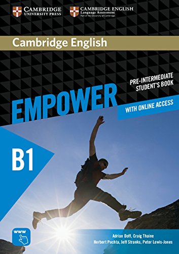 Cambridge English Empower B1 Pre-Intermediate SB with Online Assessment and Practice, and Online WB