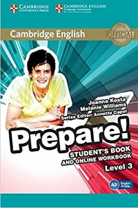 Cambridge English Prepare! Level 3 SB and online WB including Companion for Ukraine