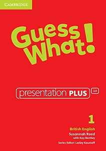 Guess What! Level 1 Presentation Plus DVD-ROM