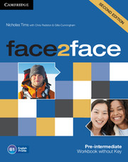 Face2face 2nd Edition Pre-intermediate Workbook without Key