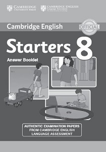 Cambridge YLE Tests 8 Starters Answer Booklet