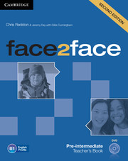 Face2face 2nd Edition Pre-intermediate Teacher's Book with DVD