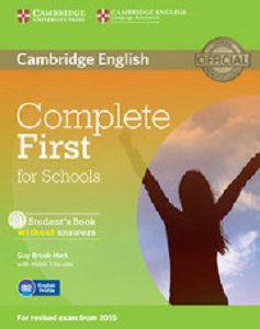 Complete First for Schools SB Pack (SBw/o Answers with CD-ROM,WB w/o Answers with AudioCD)