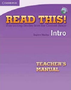 Read This! Intro  Teacher's Manual with Audio CD