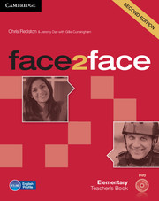 Face2face 2nd Edition Elementary Teacher's Book with DVD