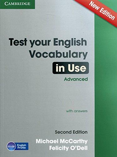 Test  Your English Vocabulary in Use 2nd Edition Advanced with Answers