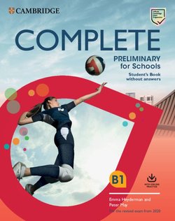 Complete Preliminary for Schools 2 Ed SB w/o Answers with Online Practice