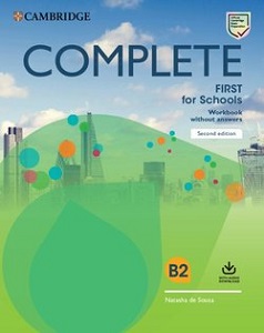 Complete First for Schools 2 Ed WB without Answers with Audio Download