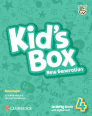 Kid's Box New Generation 4 Activity Book with Digital Pack