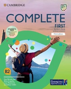 Complete First Third edition SB Pack (SB w/o Answers, WB w/o Answers with Downloadable Audio)