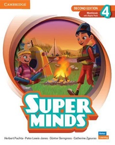 Super Minds  2nd Edition 4 Workbook with Digital Pack British English