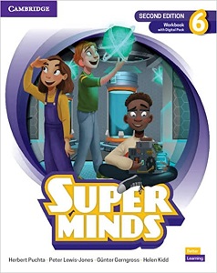 Super Minds  2nd Edition 6 Workbook with Digital Pack British English