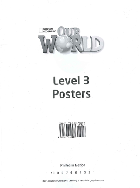 Our World  3 Poster Set
