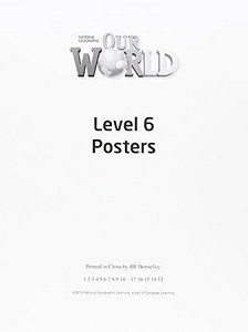 Our World  6 Poster Set