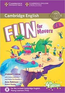 Fun for 4th Edition Movers Student's Book with Online Activities with Audio and Home Fun Booklet 4