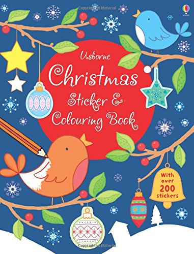 Sticker and Colouring Book: Christmas