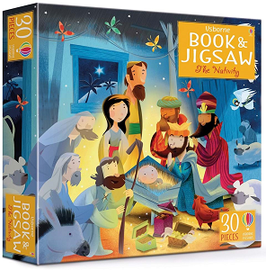 Usborne Book and Jigsaw The Nativity