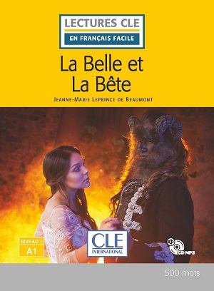LCFA1/500 mots La Belle et la bête Livre + CD