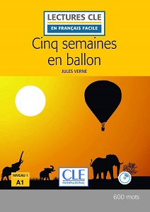 LCFA1/600 mots Cing Semaines en ballon Livre+CD