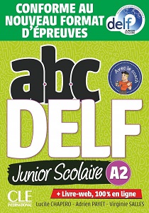 ABC DELF Junior scolaire 2021 édition A2 Livre + DVD + Livre-web