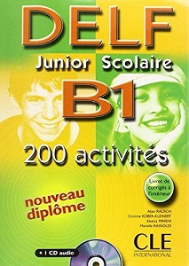 DELF Junior scolaire B1 Livre + corriges + transcriptios + CD