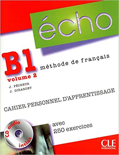 Echo B1.2 Cahier d'exercices + CD audio + corriges