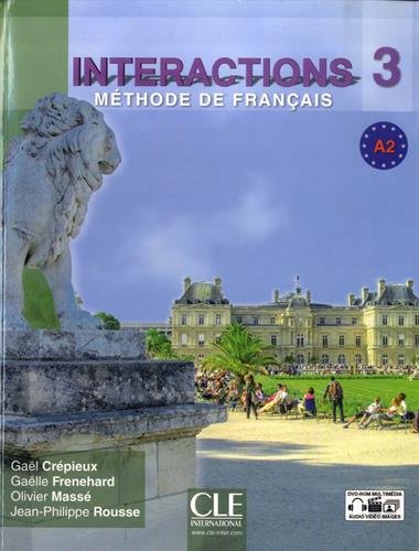 Interactions 3 Livre + Cahier d`exercices + DVD-ROM