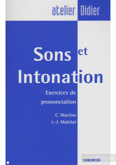 Sons et Intonations Livre