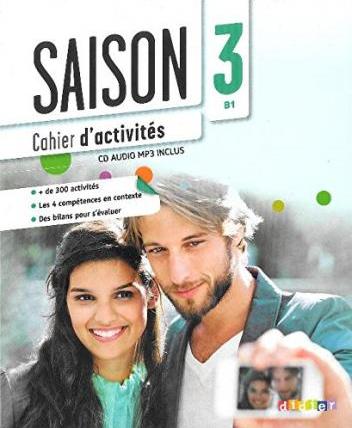 Saison 3 Cahier d'exercices + CD