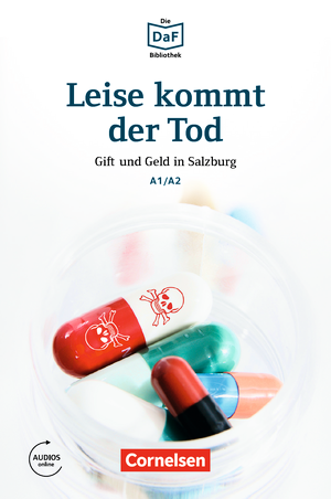 DaF-Krimis: A1/A2 Leise kommt der Tod mit MP3-Audios als Download