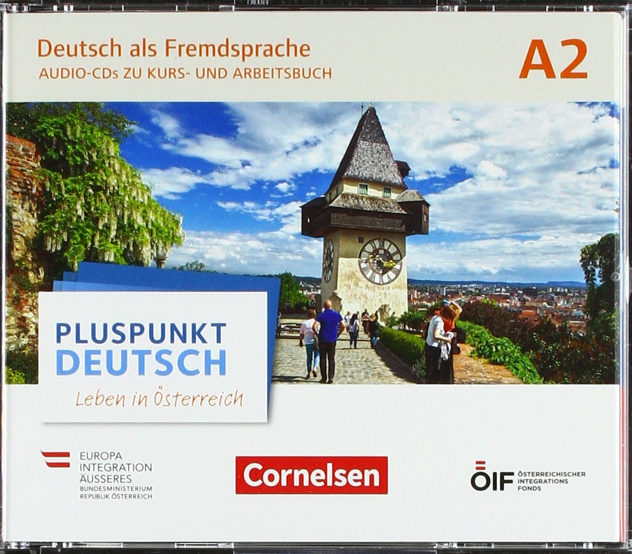 Pluspunkt Deutsch - Leben in Österreich A2 Audio-CDs Kurs- und Arbeitsbuch