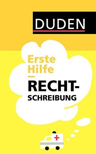 Erste Hilfe - Rechtschreibung