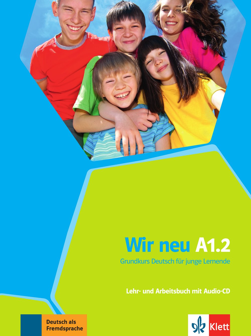 WIR neu A1.2 Lehr- und Arbeitsbuch mit Audios online / Підручник та зошит учня з онлайн-аудіо