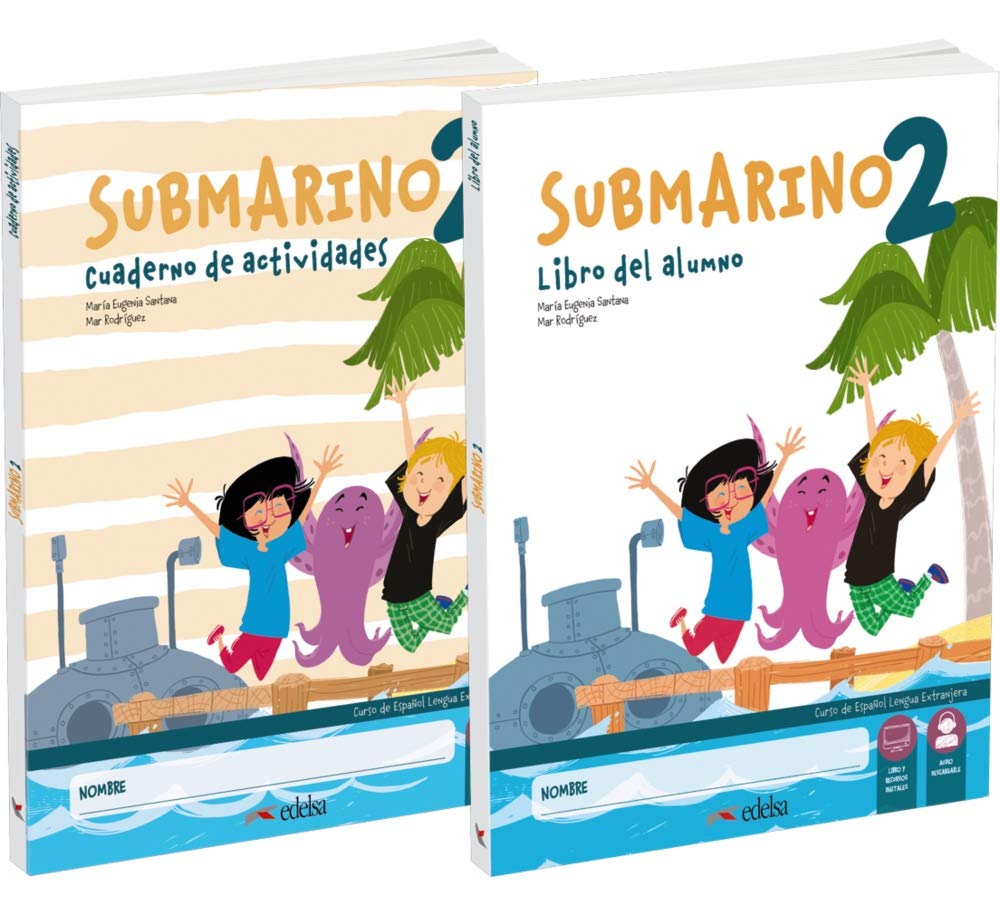 Submarino 2 Pack: Libro del alumno + Cuaderno de ejercicios + Audio descargable