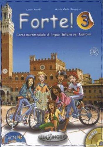 Forte! 3 (A2) Libro dello studente ed esercizi + CD audio