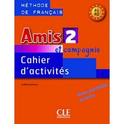 Amis et compagnie 2 Cahier d`activities (уцінка)