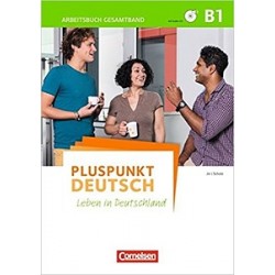 Pluspunkt  Deutsch NEU B1 Arbeitsbuch mit CDs und Lösungsbeileger (уцінка)