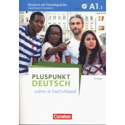 Pluspunkt  Deutsch NEU A1/1 Arbeitsbuch mit Audio-CDs (уцінка)
