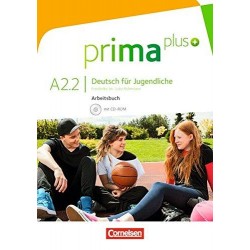 Prima plus A2/2 Arbeitsbuch mit CD-ROM (уцінка)