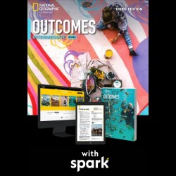 Outcomes 3E Intermediate Spark platform, Instant Access (код доступу)