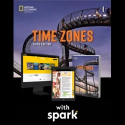 Time Zones 3E Level 1 Spark Platfrom, Instant Access (код доступу)
