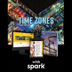 Time Zones 3E Level 3 Spark Platfrom, Instant Access (код доступу)